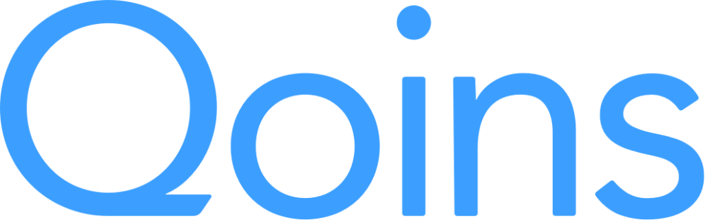 Imagem do logotipo da startup Qoins.